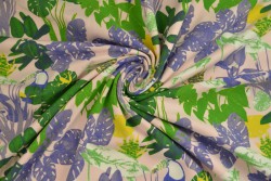 Cotton jersey print - wow 52-04 baby roze