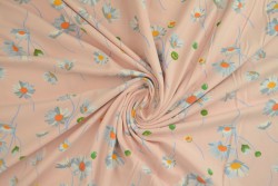 Cotton jersey print - wow 55-04 baby roze