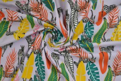 Cotton jersey print - wow 56-21 lavendel