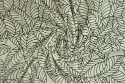 Cotton jersey print - wow 59-02 gebroken wit
