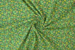 Cotton jersey print - wow 10-32 groen