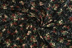 Cotton print 8004-4 black