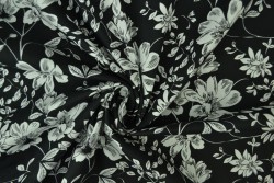 Cotton print 8026-1 black