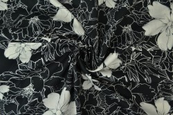 Cotton print 8032-2 black
