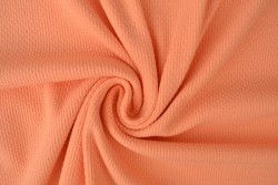 Knitted waffle jersey 06 zalm