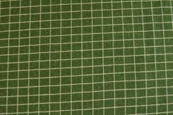 Cotton jersey checks 09 groen