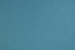 Cotton jersey rib 56 aqua blauw