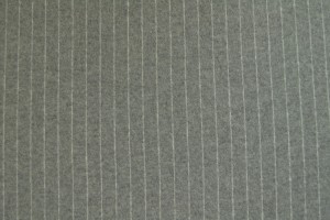 Katoen flanel gebreid - strepen 09 grijs