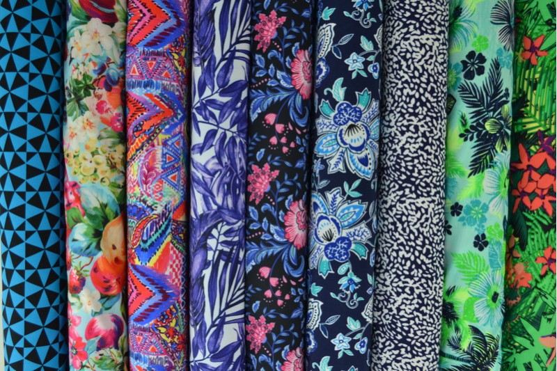 Lycra prints 1/3 (badpakkenstof)