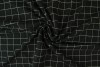 Cotton jersey checks 2cm 01-03 zwart