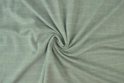 Cotton jersey checks 2cm 01-06 zacht blauw