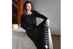 Viscose jersey stripes 01-01