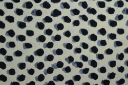 Lycra print 370-01 black / cream