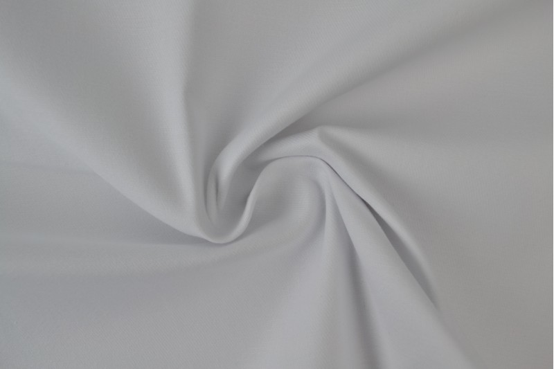 Katoen keper stretch 00 wit