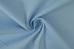 Katoen keper stretch 05 baby blauw