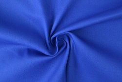 Katoen keper stretch 15 blauw