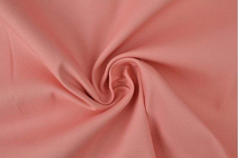 Katoen keper stretch 19 dusky roze