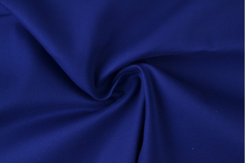 Katoen keper stretch 28 donkerblauw