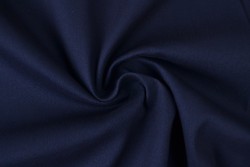Katoen keper stretch 48 navy