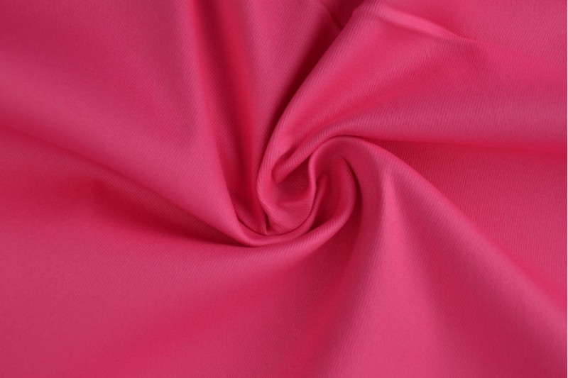 Katoen keper stretch 51 fuchsia
