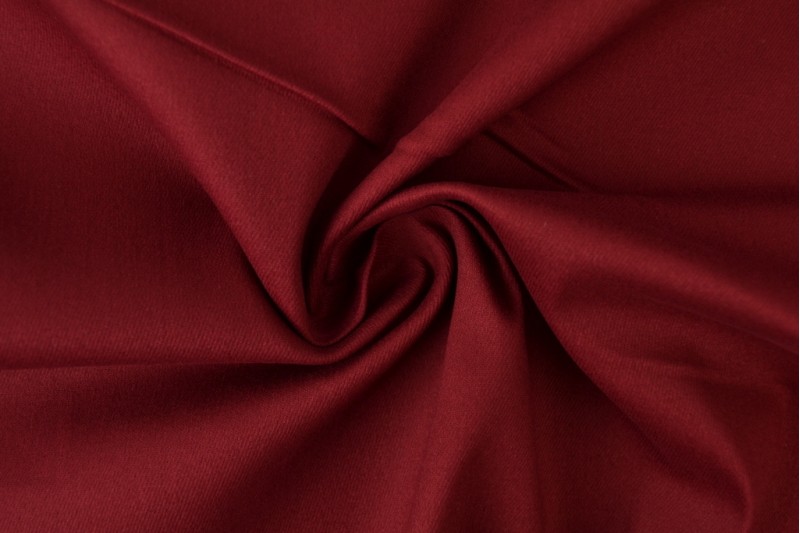 Katoen keper stretch 77 bordeaux