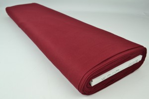 Katoen keper stretch 77 bordeaux