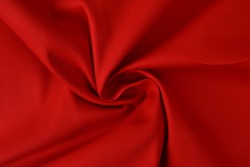 Katoen keper stretch 01 rood