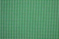 Katoen boerenbont ruiten 2.5 mm 162-10 groen