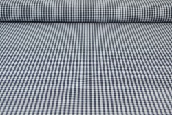 Katoen boerenbont ruiten 2.5 mm 162-14 navy