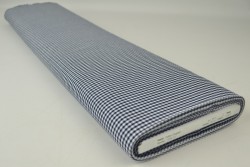 Katoen boerenbont ruiten 2.5 mm 162-14 navy