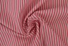 Katoen boerenbont strepen 2.5 mm 167-02 donker roze