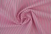 Katoen boerenbont strepen 2.5 mm 167-03 roze