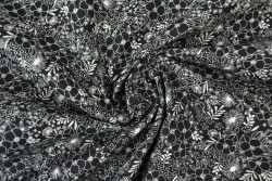 Cotton print 8115-4 black