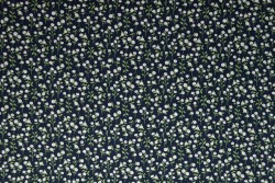 Cotton print 8195-3 dark blue