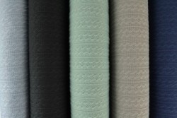 Kleurenkaart gebreide jacquard kabel