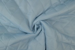 Gewatteerde voering 05 baby blauw