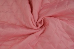 Gewatteerde voering 19 roze