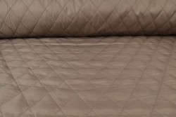 Gewatteerde voering 69 taupe