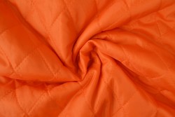 Gewatteerde voering 10 oranje