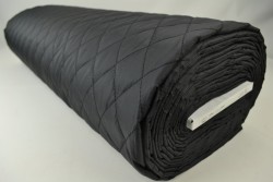 Gewatteerde voering 03 zwart