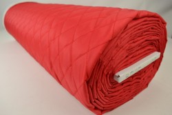 Gewatteerde voering 01 rood