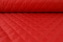 Gewatteerde voering 01 rood