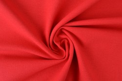 Katoen molton 01 rood