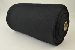 Boordstof rib 03 zwart