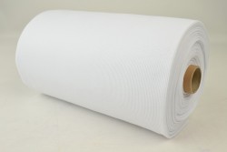 Boordstof rib 00 wit