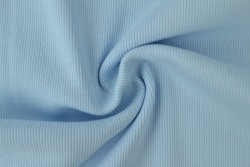 Boordstof rib 05 babyblauw