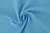 Mousseline 06 aqua blauw