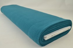 Mousseline 46 donker petrol