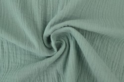 Mousseline 34 oud groen