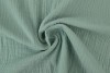 Mousseline 34 oud groen